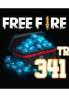 Free Fire 341 Diamonds EU TR