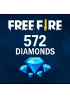 Free Fire 572 Elmas