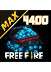 Free Fire MAX 4400 Elmas