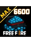Free Fire MAX 6600 Elmas