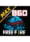 Free Fire MAX 860 Diamonds