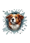 Fulcar Australian Shepherd Araç Stickerı