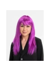 Fuşya Renk Peruk