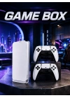 Game Box 3D Çift Oyun Kollu 4K HD Ekran 20000den Fazla Oyun Seçeneği 2.4G Kablosuz