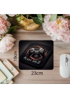 Gamer Karakterini Yansıtan Cesur Mouse Pad - 19x23 cm 2 mm Dikdörtgen İthal Baskılı Mouse Pad
