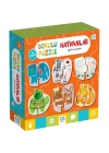 Games Hayvanlar Dokulu Eğitici Puzzle 18 Parça 5126