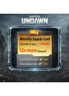 Garena Undawn Monthly Card