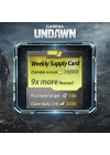 Garena Undawn Weekly Card