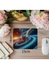 Gaz Devine Yörüngelen Uzay Üssü Mousepad - 19x23 cm 2 mm Dikdörtgen İthal Baskılı Mouse Pad