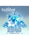 Genshin Impact 2240 Genesis Crystals
