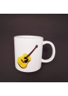 Gitar Tasarımlı Seramik Kupa