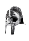 Gladyatör Miğferi İnce Başlık Gümüş Renk