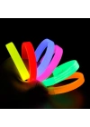 Glow Partisi Fosforlu Ekstra Kalın Bileklik 6 Renk 6’lı Set – Baskı Yapılabilir
