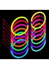 Glow Stick Yuvarlak Parti Gözlüğü 6 Adet