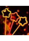 Glow Yıldız Asa 6 Renk 6 Adet