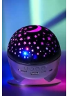 Gökyüzü Temalı Bluetooth Ve Hoparlörlü Şarjlı Çocuk Gece Lambası