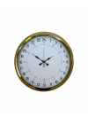 ® Gold 40 Cm Metal 24 Saat Göstergeli Özel Tasarım Duvar Saati