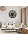 ® Gold Atlas Royale 60 Cm Çarklı Duvar Saati