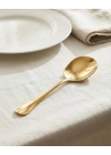 Gold Orta Boy Paslanmaz Çelik Servis Kaşığı & Profesyonel Sunum Gereci 21 cm
