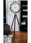 ® Gold Roma Rakamlı Lüks Tripod Ayaklı Saat