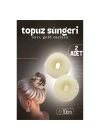 Gold Saç Topuz Süngeri 2 ADET 10 CM Çap 4 cm Kalınlık