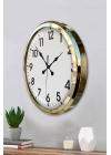 ® Gold Standart 52 Cm Metal Zarif Duvar Saati