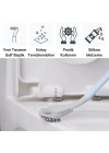 ®  Golf Tasarımlı Silikon WC Klozet Mutfak Temizlik Fırçası Kanca Hediyeli