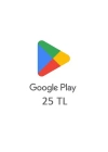 Google 25 TL Play Gift Card