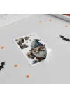 Gotik Cüce ve Kafatası Halloween Duvar Sticker Seti