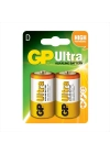 Gp Ultra Alkalin D Büyük Boy Pil 2li
