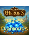 Guild Of Heroes 940 + 95 Elmas