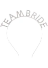 Gümüş Kaplama Kristal Taşlı Team Bride Taç