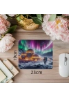 Güneş Panelli Ay Üssü Mouse Pad - 19x23 cm 2 mm Dikdörtgen İthal Baskılı Mouse Pad