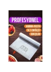 Hamur Kesici Spatula Profesyonel 304 Paslanmaz Çelik