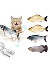 Hareketli Balık Kedi Oyuncağı Şarjlı