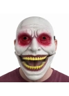 Hareketli Çene Mekanizmalı Korku Maskesi Kırmızı