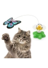 ®  Hareketli Dönen Kelebek - Kedi Oyuncağı ( Pille Çalışır)