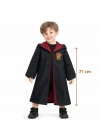 Harry Potter Tarzı Çocuk Cübbesi 2-4 Yaş