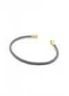 Hasır Pndr Bileklik - Gri