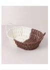 Hasırlı Ekmek Sepeti Oval Royaleks-8803