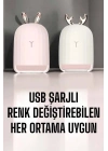 Hava Nemlendirici Aromaterapi Hava Temizleyici Renk Değiştirebilen