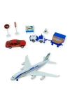 Havaalanı Seti Metal Arabalı - 89730 - Arabalı Set