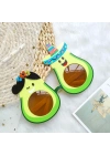 Hawaii Temalı Avokado Gözlük