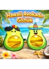 Hawaii Temalı Avokado Gözlük – Kostüm & Parti Gözlüğü
