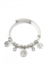 Hayat Ağacı Charm Bilezik - Gümüş