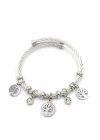 Hayat Ağacı Charm Bilezik - Gümüş