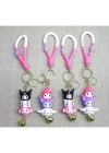 Hello Kitty Ve Arkadaşları Silikon Anahtarlık
