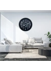 ® Heritage Black 60 Cm Çarklı Duvar Saati