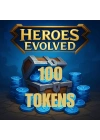 Heroes Evolved 100 Tokens