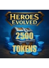 Heroes Evolved 2500 Tokens